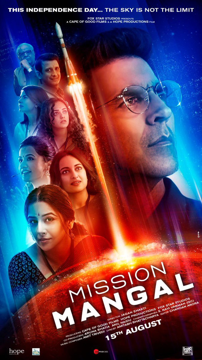 Mission Mangal ( Poster Art)